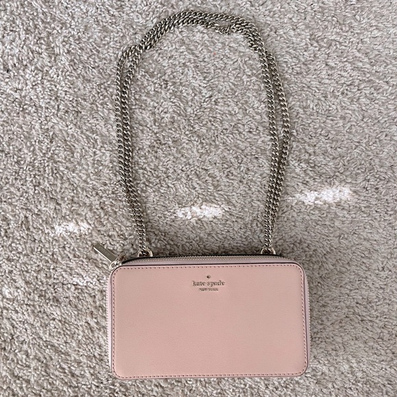 kate spade double zip chain crossbody - Picture 2 of 8